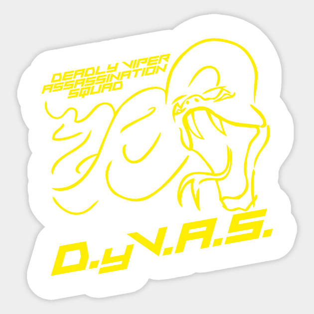 kill bill Dyvas Sticker by RedSheep